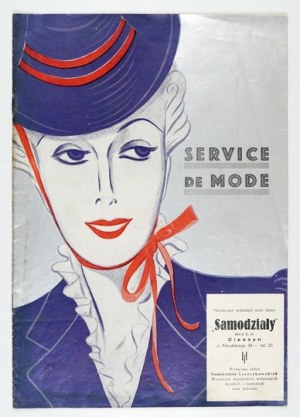 [SAMS, textil - katalog]. Samodziały Ska z O. O. Service de mode. Měsíční módní index společnosti ......