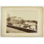 [ITALIA - FLORENCJA - widok zewnętrzny bazyliki San Miniato al Monte - fotografia widokowa]. [l. 70. XIX w.]...