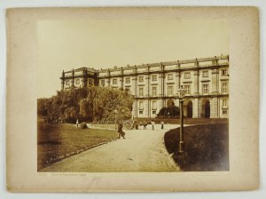 [ITALIA - NEAPOL - entrance to the Royal Palace of Capodimonte - situational, view photograph]. [1860]....