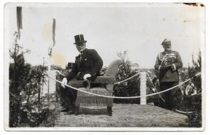 [MOŚCICKI Ignacy - Prezident na neidentifikovanej slávnosti - situačná fotografia]. [nie pred rokom 1926]...