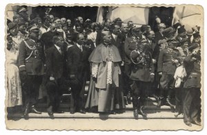 [Schlesische Aufstände - Feierlichkeiten zum Jahrestag unter Beteiligung des schlesischen Gouverneurs Michał Tadeusz Grażyński, des Gouverneurs von Lemberg...