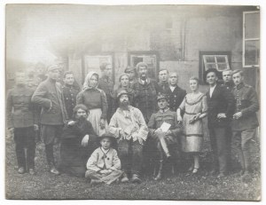 [Armée polonaise - hôpital militaire de Bielsko - photographie de situation]. [25 VI 1921]....