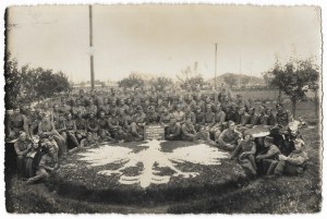 [WOJSKO Polskie - rezerwa Szkoły Kierowców w Lublinie - fotografie zbiorowe]. [VII 1935]....