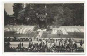 [PIŁSUDSKI Jozef - Cerimonia funebre per la deposizione del cuore del Maresciallo e delle ceneri di sua madre nel Mausoleo Ross di Vilnius ...