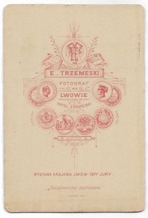 [FOTOGRAFIA portretowa - mężczyzna - ujęcie w formacie gabinetowym]. [nie przed 1877]. Fotografia form. 14,...