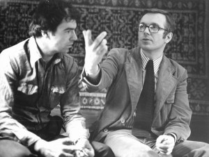 [ZANUSSI Krzysztof - in conversation - press photograph]. [l. 1970s]. Photo form....