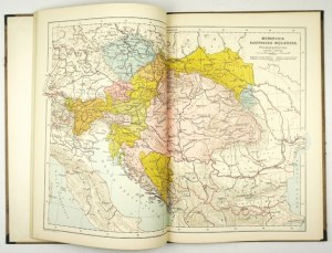 GUSTAWICZ B. - Zeměpisný atlas. [ne dříve než 1910]. Velmi dobrý stav.