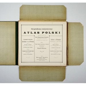 Atlas Polski (1916) - pierwszy tematyczny atlas E. Romera.
