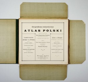 Atlas of Poland (1916) - the first thematic atlas by E. Romer.