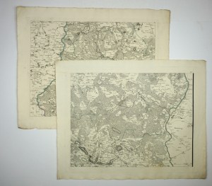 Mapa Galície vydaná v roku 1797 v Berlíne v 12 častiach od S. Schroppa v komp. D. G....