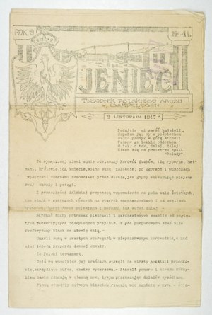 JENIEC. Týdeník polského tábora v Gardelegenu. R. 2, č. 41. 1917.