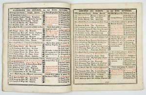 CALENDRIER agricole pour l'année 1851, Zhytomyr.