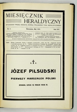 MIESIĘCZNIK Heraldyczny. R. 11-12: 1932-1933.