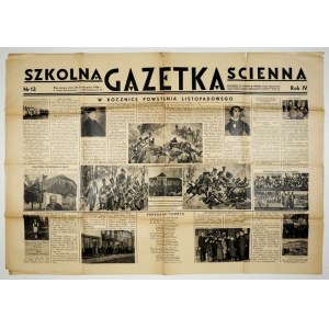 Szkolna Gazetka Ścienna. R. 4, nr 13: 26 XI 1936.