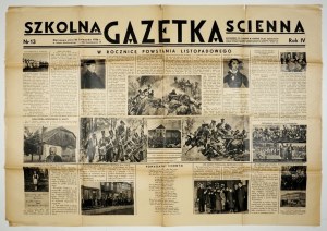 School Wall Gazette. R. 4, no. 13: 26 November 1936.
