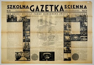 Szkolna Gazetka Ścienna. R. 4, nr 32: 6 V 1937.