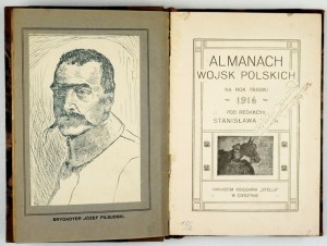 ALMANACH Wojsk Polskich na rok Pański 1916. herausgegeben von Stanisław Lam. Cieszyn 1915. księg. 