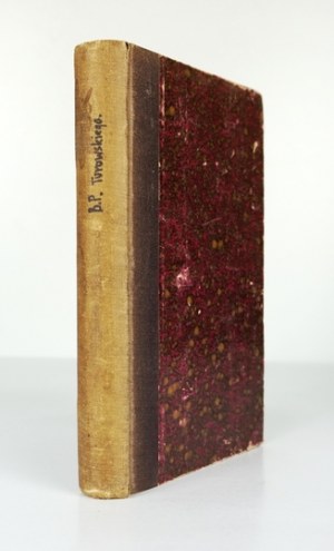 GRABOWSKI P. - La sentence du fils de la couronne sur cinq choses - et 4 autres titres de 1858.