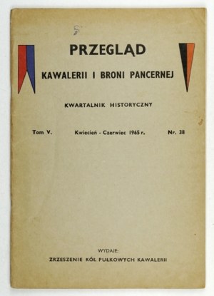 PRZEGLĄD Kawlarii... T. 5, nr 38: IV-VI 1965.