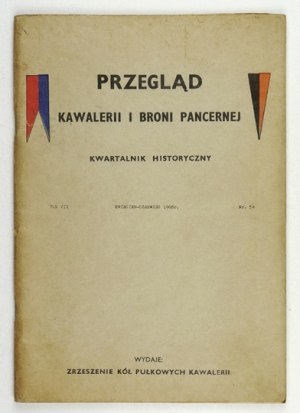 Kavallerie REVIEW... Bd. 7, Nr. 50: IV-VI 1968.