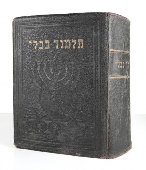 Babylonský talmud (v hebrejčine). Varšava 1931.