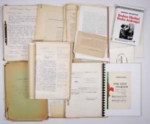 [SIKORSKI Eugeniusz - Materiály k dejinám skautingu v Poľsku]. Zbierka textov a korešpondencie týkajúcej sa rôznych aspektov skautingu....
