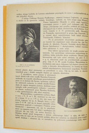 DUNIN-WĄSOWICZ Jerzy - du 1er au 22 novembre 1918 à Lwów. Lviv, III 1919. transcrit et publié par ... Ossolineum. 4, s. 27, [1]...