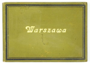 WARSAW. 1902. album with reprod. of 24 turn-of-the-century photographs of Warsaw.