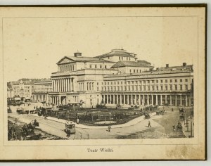 WARSZAWA. 1902. Album z reprod. 24 zdjęć Warszawy z przełomu wieków.