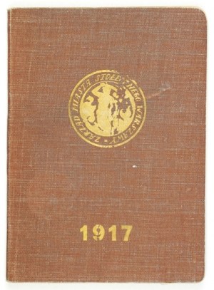 [VARŠAVA]. Organizácia a zloženie obecnej rady. Varšava 1917. magistrát mesta Stoł. Varšava. 16d, s. 103, [2]....