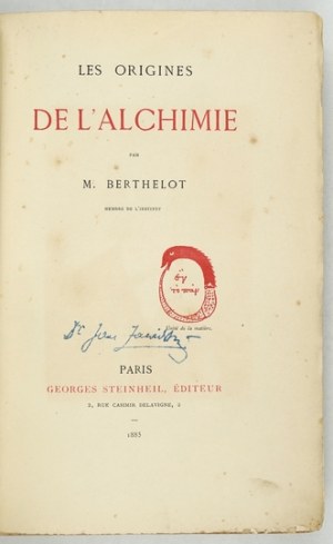 De la bibliothèque de J. Zawidzki : 