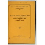Dziewięć prac dot. astronomii i geofizyki z bibliot. prof. T. Banachiewicza.