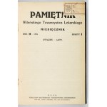 PAMIĘTNIK Wileńskiego Tow. Lekarskiego. 1926-1928.