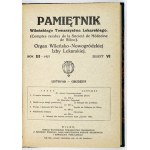 PAMIĘTNIK Wileńskiego Tow. Lekarskiego. 1926-1928.