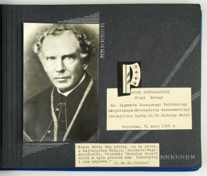 Beginning of the beatification process of Z. S. Felinski - album with photos. 1965.