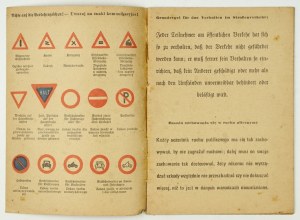 AUFGEPASST im Strassenverkehr. Pozornosť v premávke. Essen [pred rokom 1945]. Bildgut-Verlag 16, s. 31, [1]....