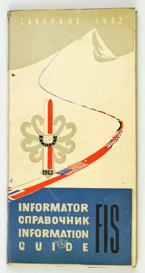 FIS 1962. guidebook. Kraków 1962. filmotechnika commissioned by GKKFiT. 8, s. 179, [1]....