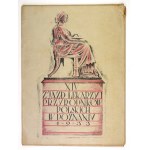XIV Zjazd Lekarzy i Przyrodników Polskich w Poznaniu, autolitografie barwne. 1933.