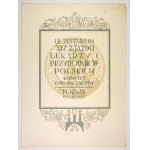 XIV Zjazd Lekarzy i Przyrodników Polskich w Poznaniu, autolitografie barwne. 1933.