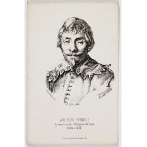 ŁOSIK Tomasz S. (1848-1896) – Portret Wilhelm Hondius, Rytownik nadwr. Wladyslawa IV