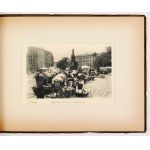 CZASKI Józef - Miedzioryty Krakowa. [Kraków-? 193-?]. [Wyd. Salonu Malarzy Pol.-?]. 16d podł., s. [2], tabl. 15....