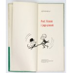 LENGREN [Zbigniew] - Prof. Filutek i jego piesek. Warszawa 1964. Wyd. Artystyczno-Graficzne. 8 (24x10,5 cm), s. [7]...