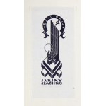 OSTOJA-CHROSTOWSKI S. - Ekslibrysy. 1931. Egz. luksusowy, jeden z 25 wydanych.