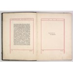 ZEGADŁOWICZ E. – Dziesięć ballad. 1929. Z drzeworytami Z. Pronaszki.