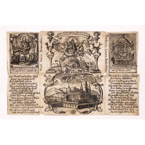 [LIST z nieba 2]. Arkusz form. 12,2x19 cm.
