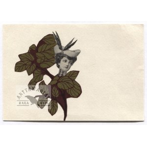 [SZYMBORSKA Wisława (1923-2012)]. Wyklejanka z odręcznym listem Wisławy Szymborskiej do Andrzeja Szczepki,...
