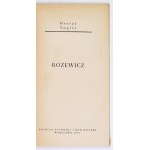 VOGLER Henryk - Różewicz. Warszawa 1969. Agencja Autorska i Dom Książki. 16d, s. 64, [1]....