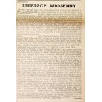 Wiad. Literary, no. 707: 16 May 1937; excerpt from Schulz's short story.