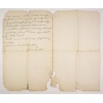 [KOSSAK Wojciech]. A collection of documents and letters by Wojciech Kossak regarding a series of his oil sketches for the panorama Somosi...