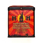 HH. Warszawskie Towarzystwo Handlu Herbatą, A. Długokęcki, W. Wrześniewski, Spółka Akcyjna. [puszka]....